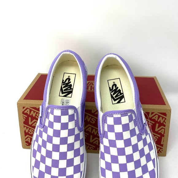 VANS Classic Slip-On Violet Purple Men’s Size Textile Low Top VN0A38F7VLX - Picture 5 of 10